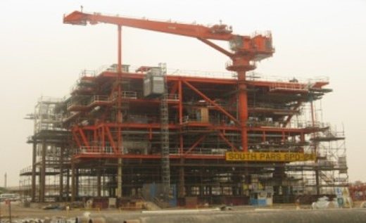 اجرا و نصب تجهیزات مکانیکال SPD 23,24سکوهای نفتی فاز 17 و 18 پارس جنوبی خرمشهر (C)